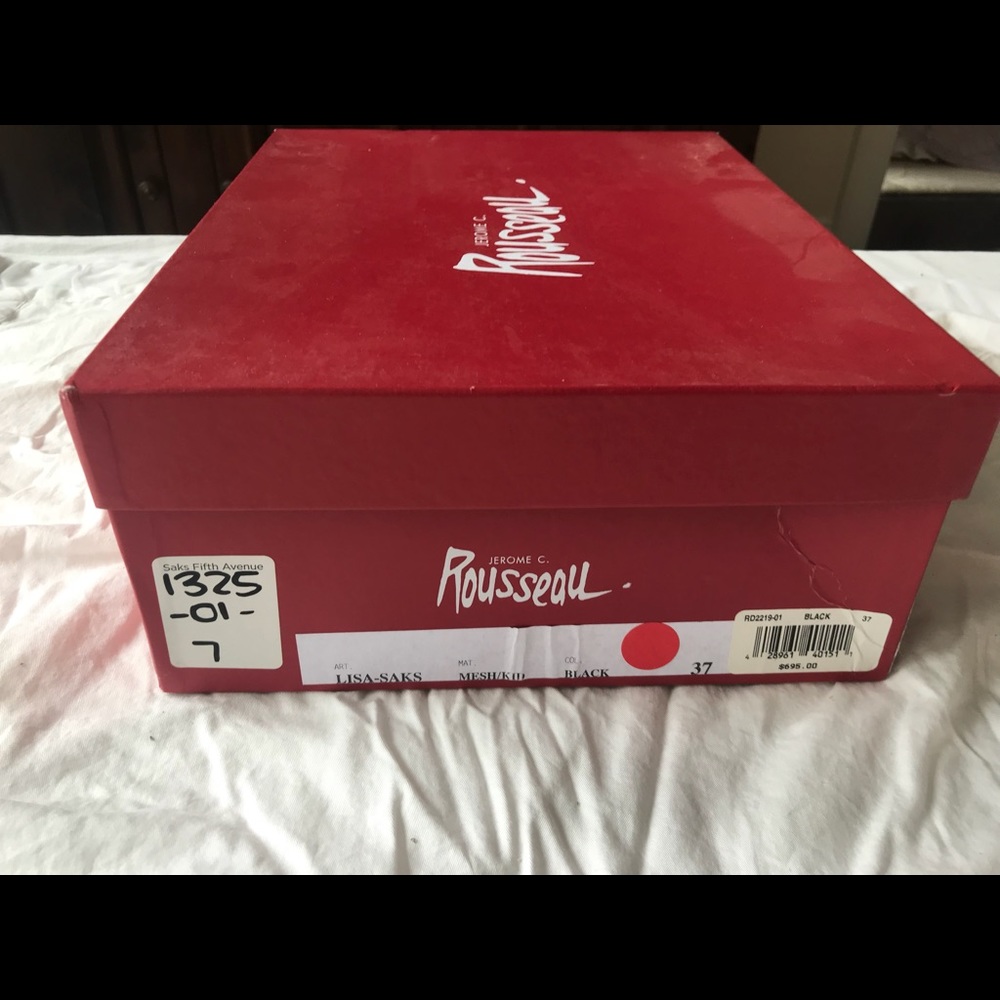 Rousseau Black Platform Sandals